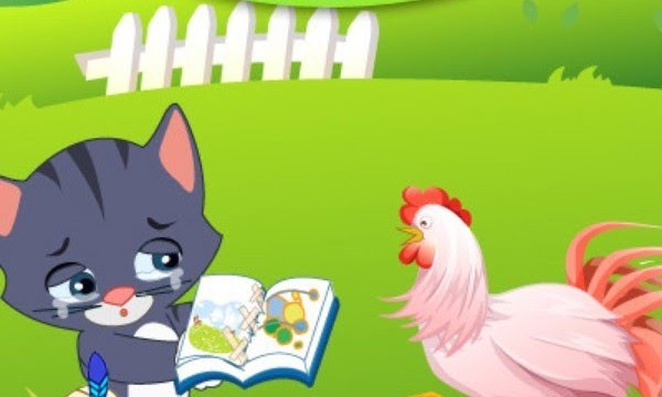 Truyện hay mầm non: Truyện chủ đề trường mầm non-tryện mèo con và quyển sách