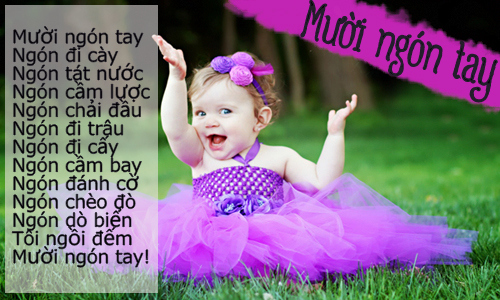 5 bài đồng dao hay rèn luyện trí thông minh cho trẻ 01