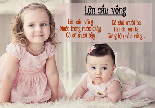 5 bài đồng dao hay rèn luyện trí thông minh cho trẻ 05