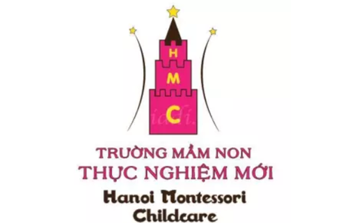 Logo trường mầm non Thực Nghiệm Mới - Ha Noi Montessori Childcare - HMC tại quận Hoàn Kiếm - Hà Nội (Ảnh: KidsOnline)